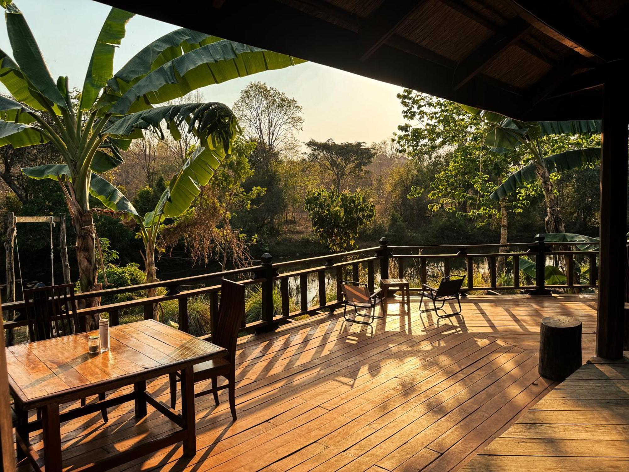 Bolaven Garden Bungalow And Tent - Tad Lo Ban Kiangtat Exteriör bild