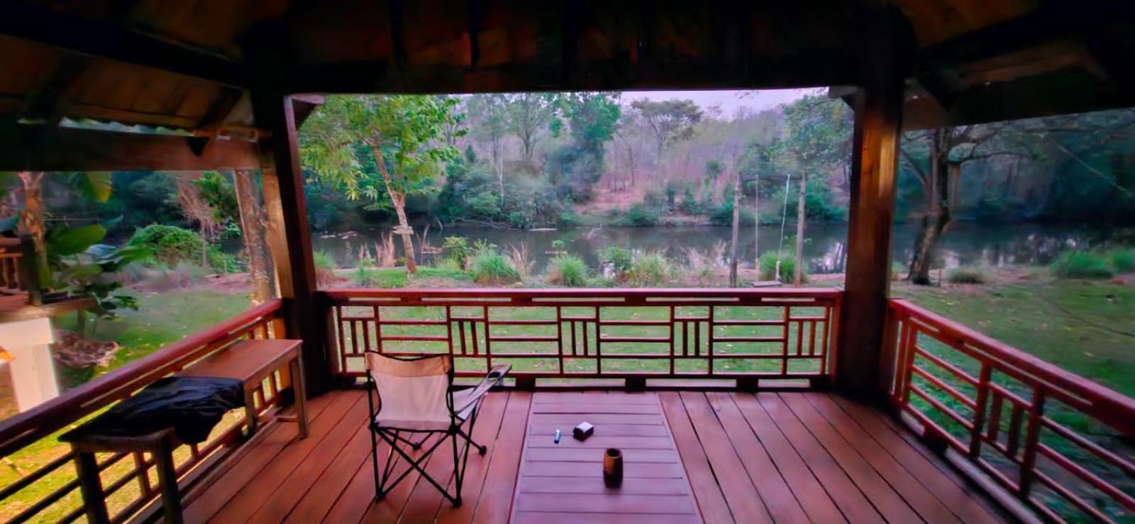 Bolaven Garden Bungalow And Tent - Tad Lo Ban Kiangtat Exteriör bild