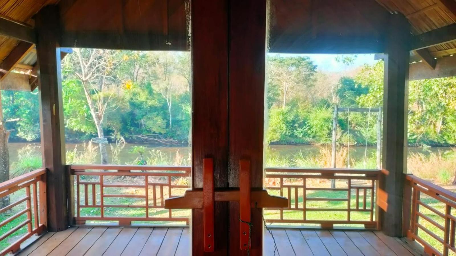 Bolaven Garden Bungalow And Tent - Tad Lo Ban Kiangtat Exteriör bild