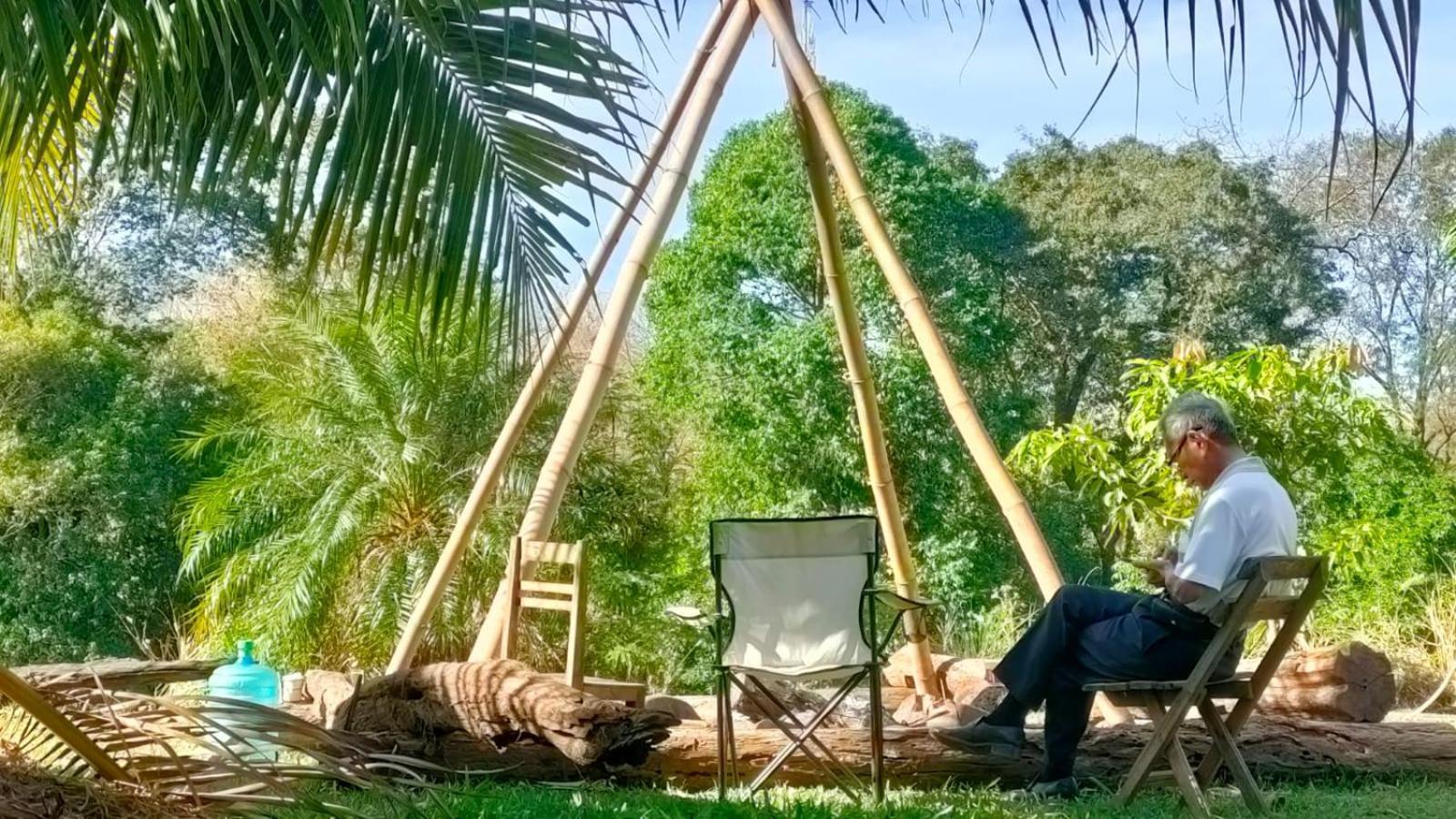 Bolaven Garden Bungalow And Tent - Tad Lo Ban Kiangtat Exteriör bild