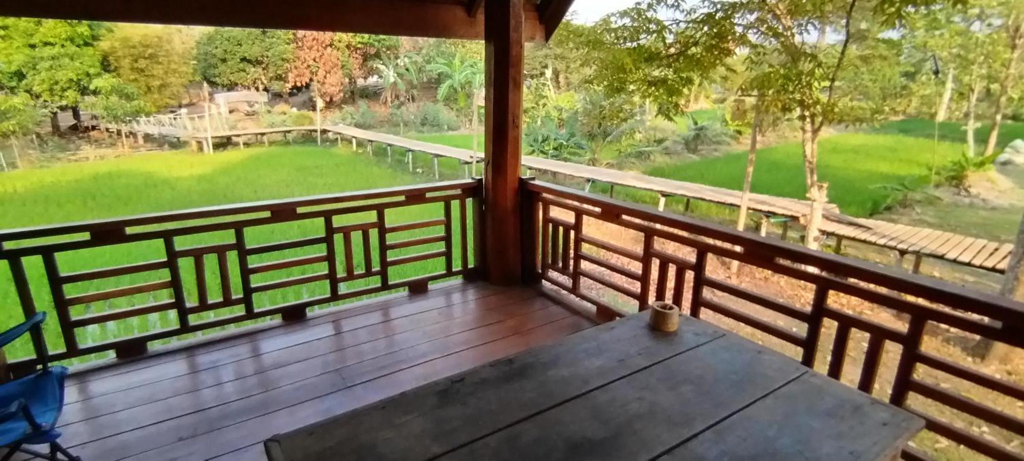 Bolaven Garden Bungalow And Tent - Tad Lo Ban Kiangtat Exteriör bild