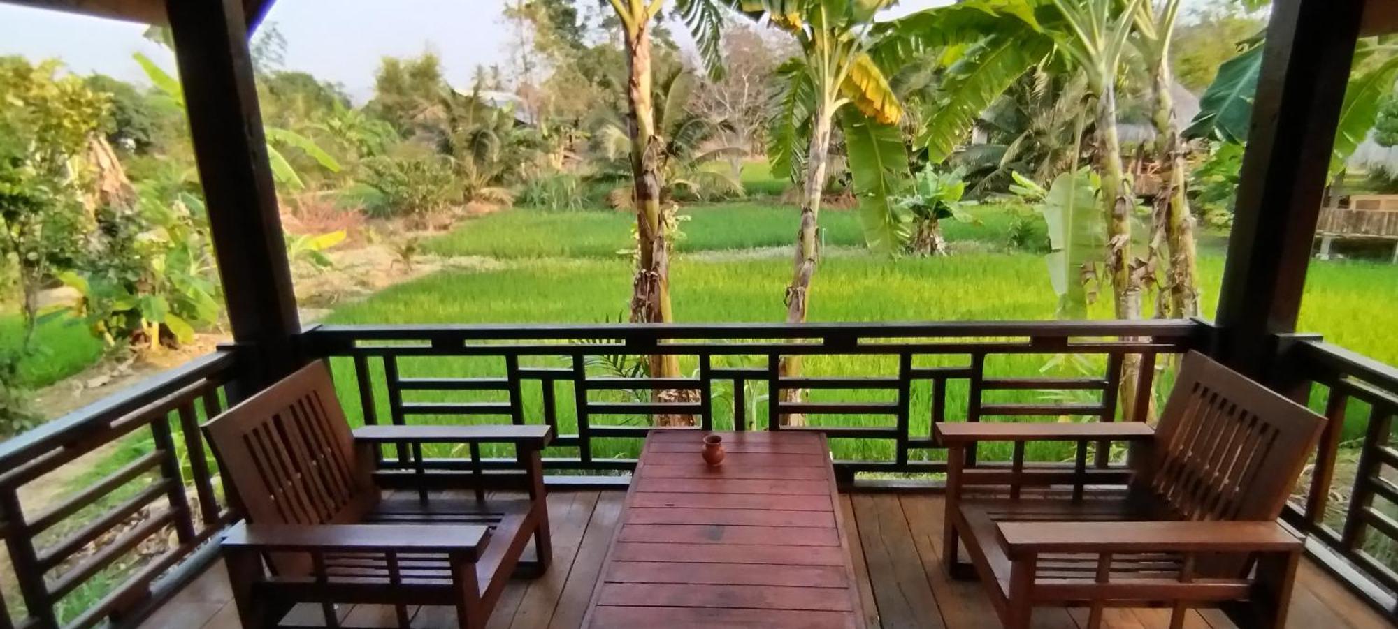 Bolaven Garden Bungalow And Tent - Tad Lo Ban Kiangtat Exteriör bild