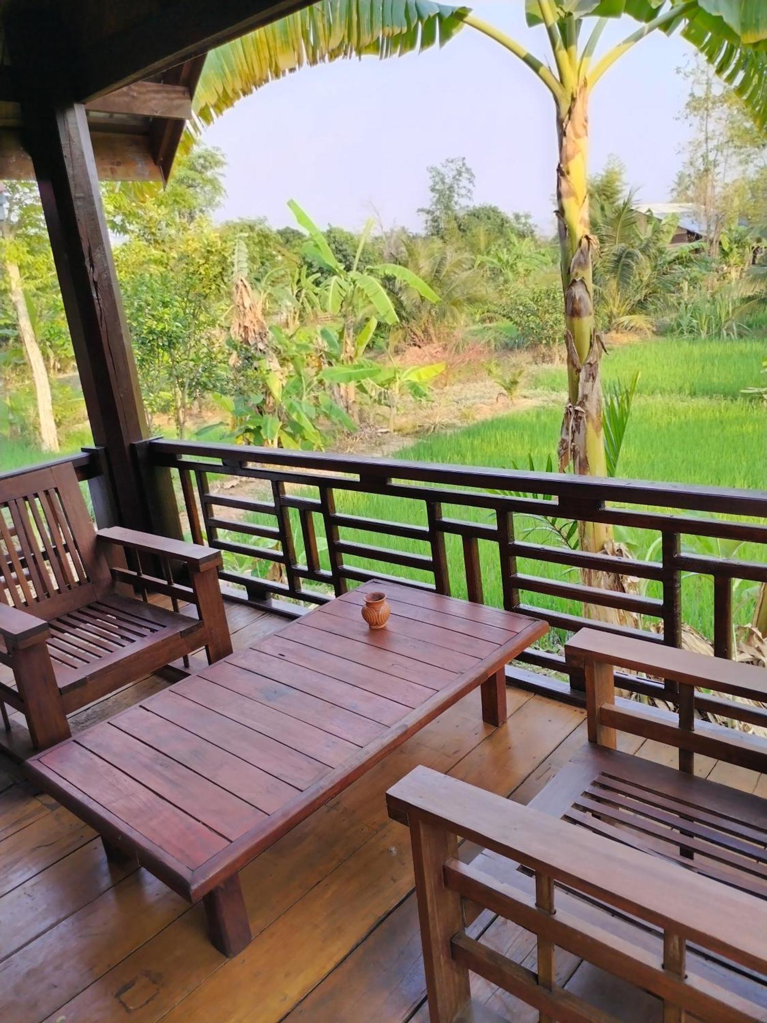 Bolaven Garden Bungalow And Tent - Tad Lo Ban Kiangtat Exteriör bild