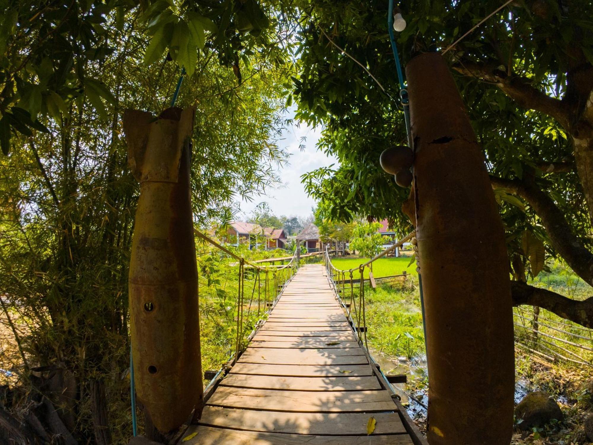 Bolaven Garden Bungalow And Tent - Tad Lo Ban Kiangtat Exteriör bild